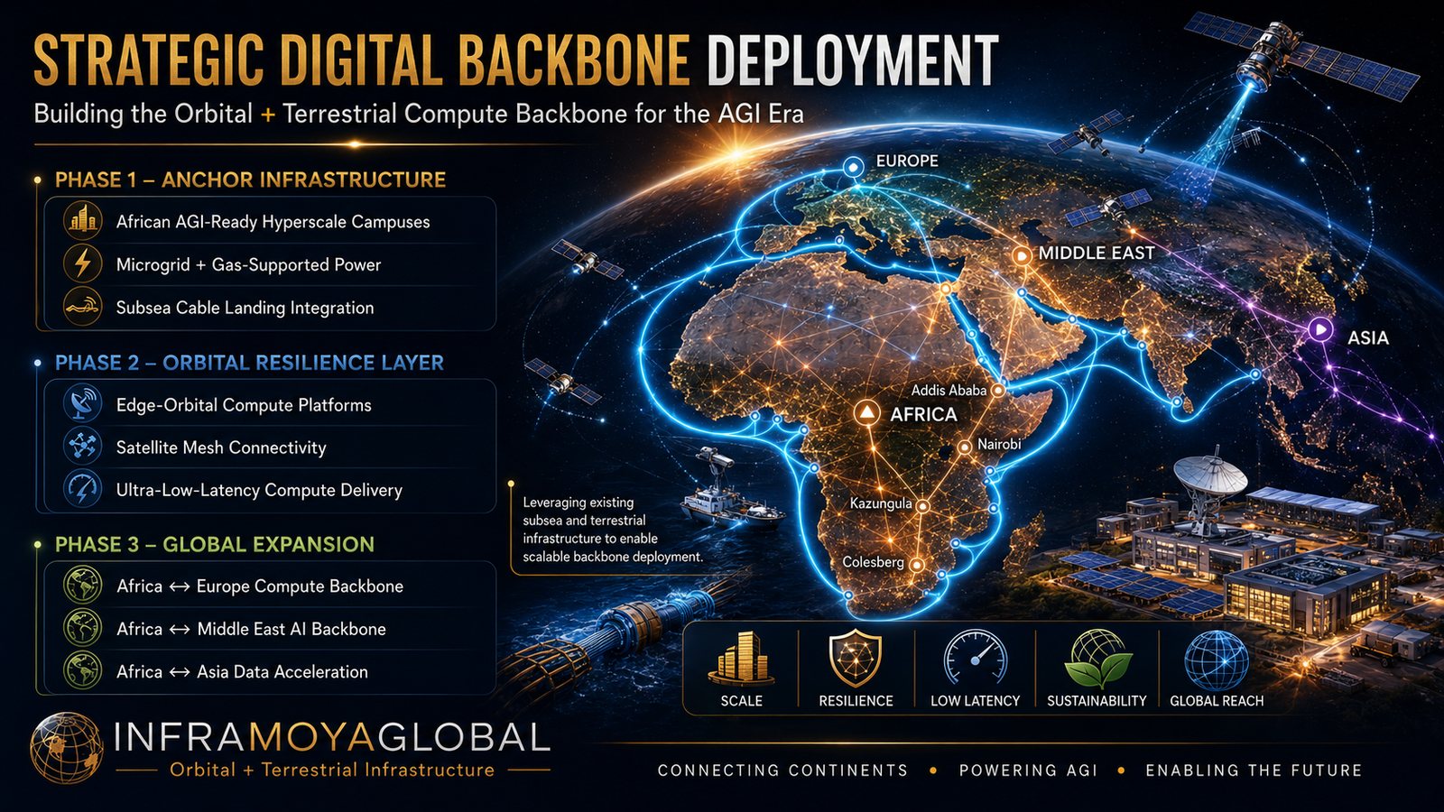 Phased delivery overview across the platform